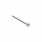 Straight Nostril Pin with white CZ - TRM10203_3