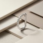 Betta Clicker D-Ring Half CZ - TRM10211_2