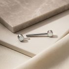 Threadless Barbell With Opal - TRM10123_2