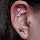 Platte bedel kroonluchter