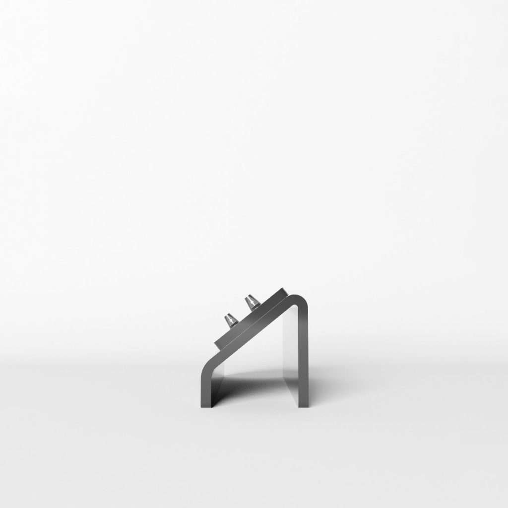 Suporte de exposição CLAP para estúdio de piercing