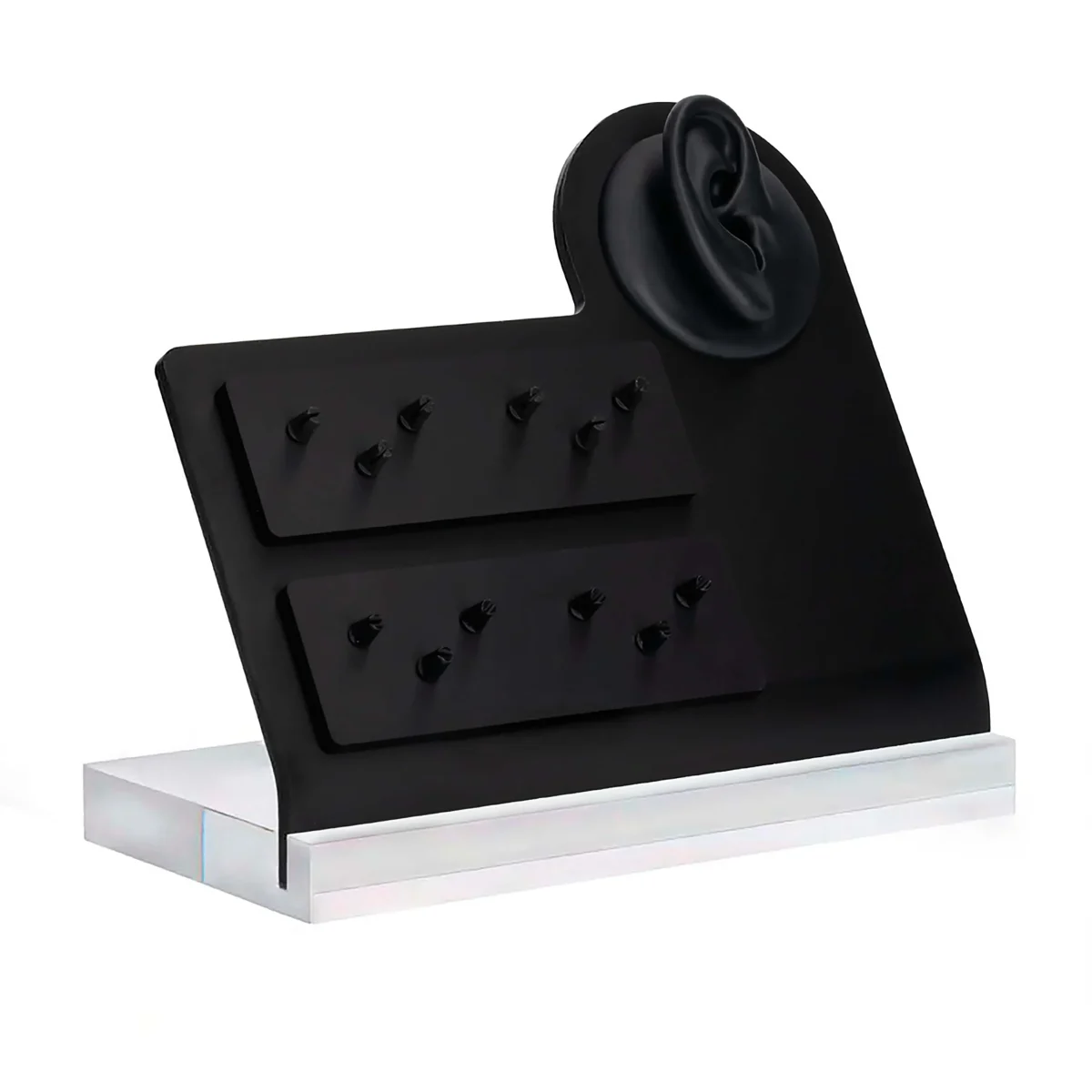Display personalizzabile con base auricolare in silicone