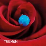 Opala azul de bola cravejada de pinos