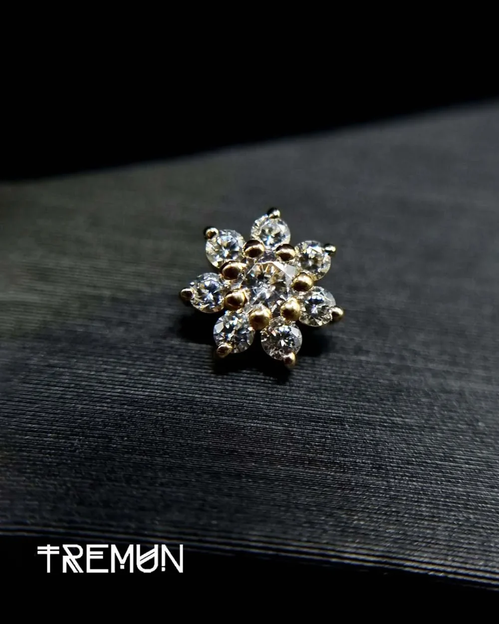 Flower Threaded Top by Shanga