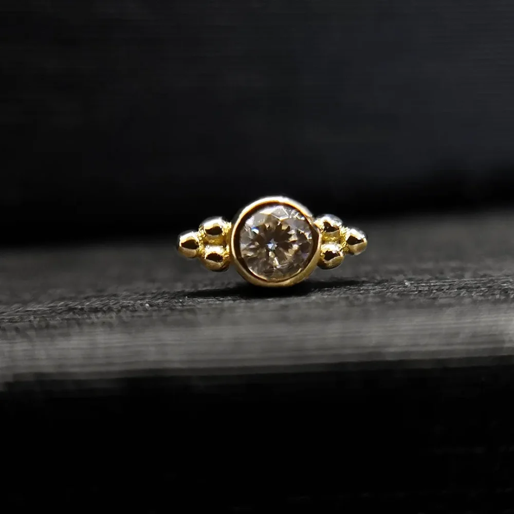 Alisea 2 Yellow Gold