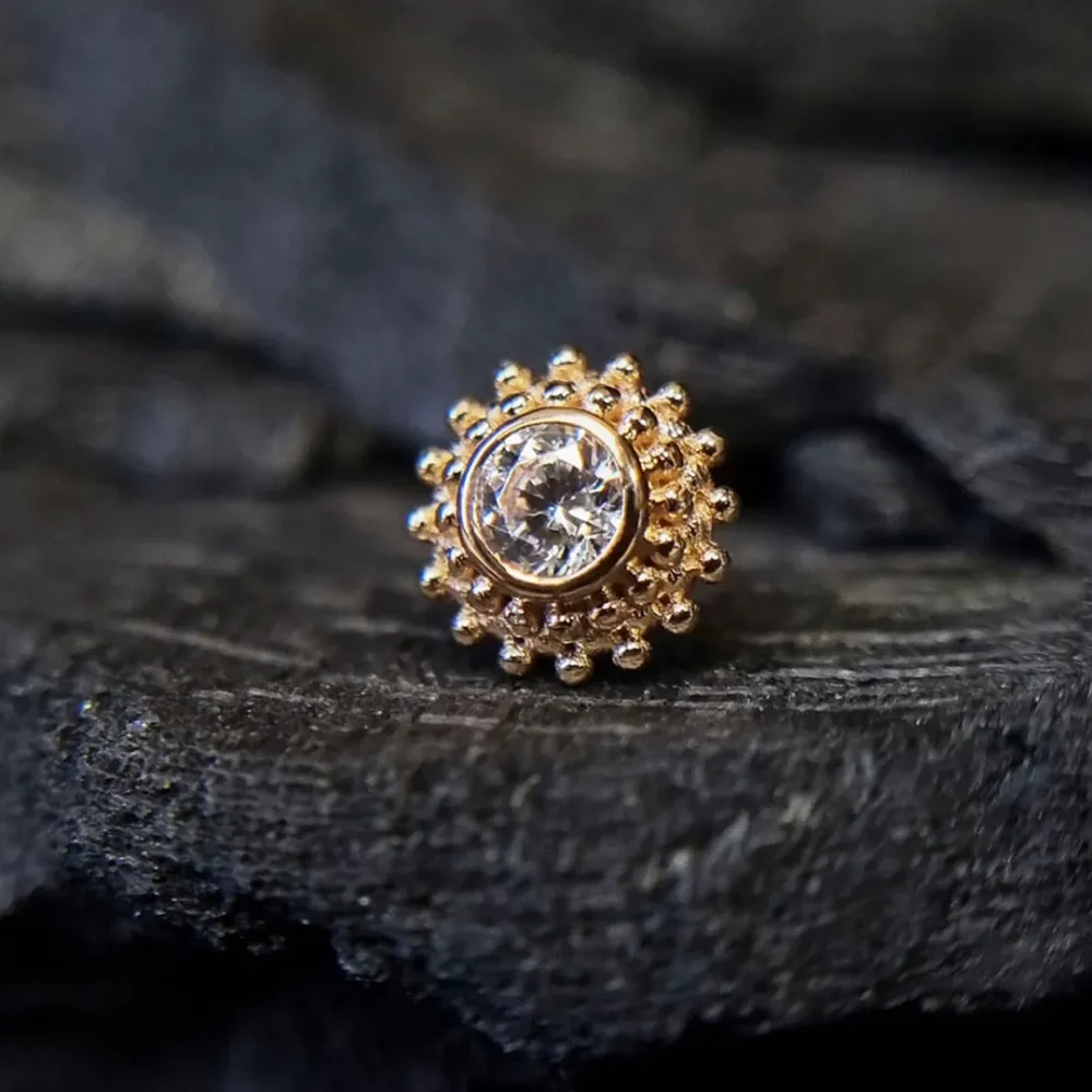 Top sin hilo Sun Yellow Gold