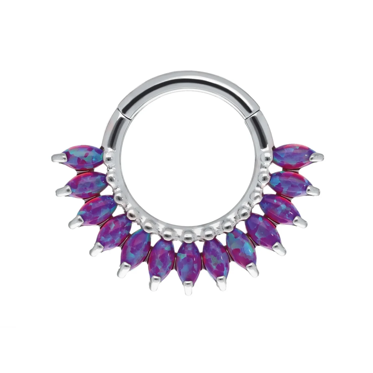 Anillo clicker María Ópalo Violeta