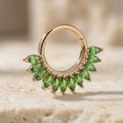 Maria Yellow Gold With Tsavorite - TGD10065_2 copia