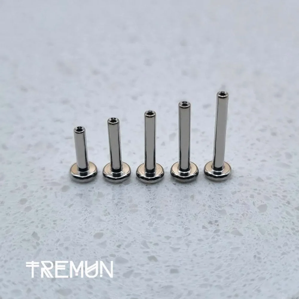 Micro Labret Push Pin (nur POST) (Basis 3mm)