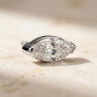Marquise Chevron White Gold - SNG10058_1