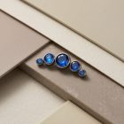 Cluster Sapphire Blue CZ - TRM10737_2