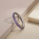 Hinged Ring Amethyst CZ - TRM10701_1