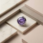 Lilbit Push Pin Amethyst - TRM10832_2