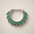 Septum Clicker Tina Emerald - TRM10869_2