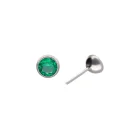 zelena Lilbit Push Pin Smaragd