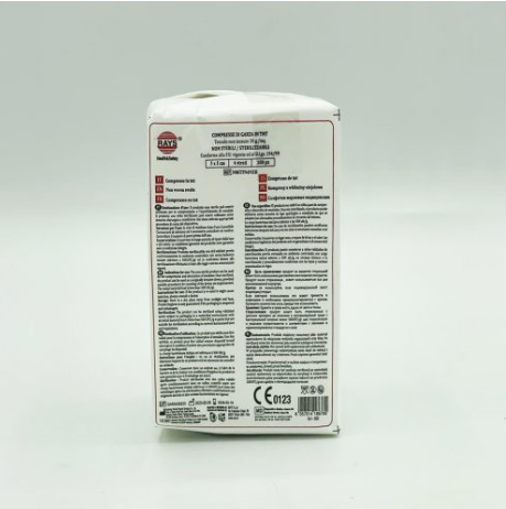 non-sterile TNT gauze 5×5 cm