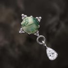 Emily – Moss Agate & White CZ - TRM10933_2