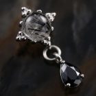 Emily – Tourmalated Quartz & Black CZ_01