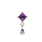 Emily Amethyst - derniers bijoux pour piercing naval