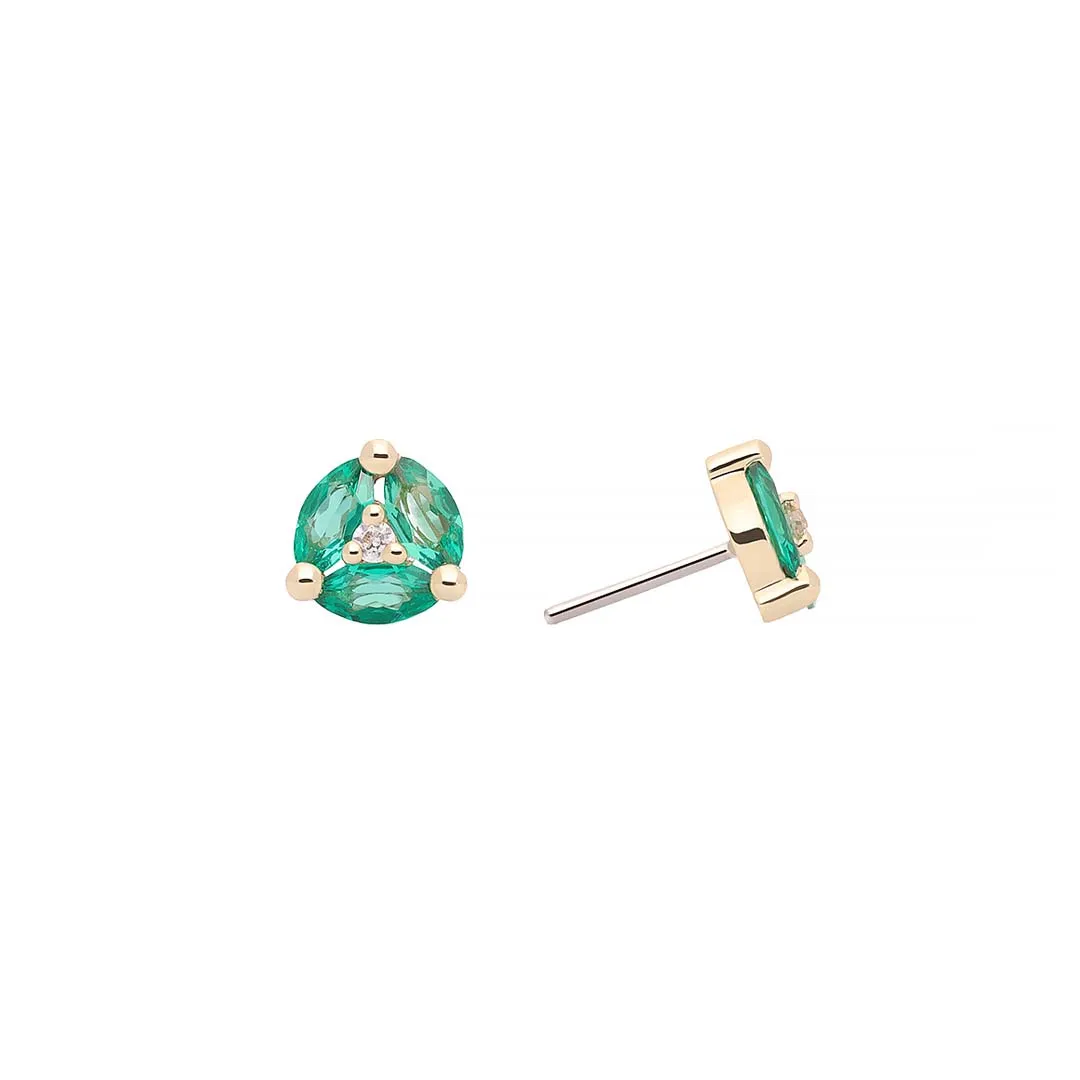 Mystic Emerald Push Pin Accessoire