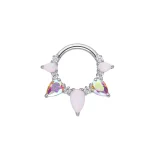 Bague à charnière Clara White AB