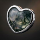 Moss Agate Heart - TRM11068_2