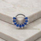 Anya – Sapphire Blue CZ - 01