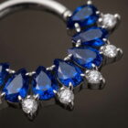 Anya – Sapphire Blue CZ - 02