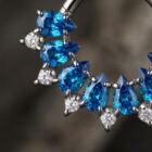 Anya – Topaz Blue CZ - 02