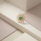 Aurelia Laboratory Emerald Push Pin - TGD10177_2